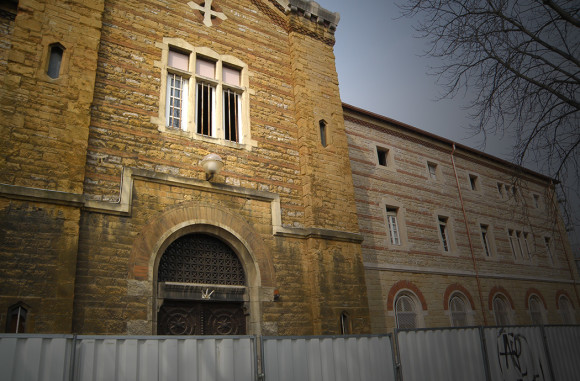 Aérogommage d'une façade classée - Couvent de la Visitation - Lyon